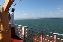 ferry van Rivière du Loup naar Saint Siméon